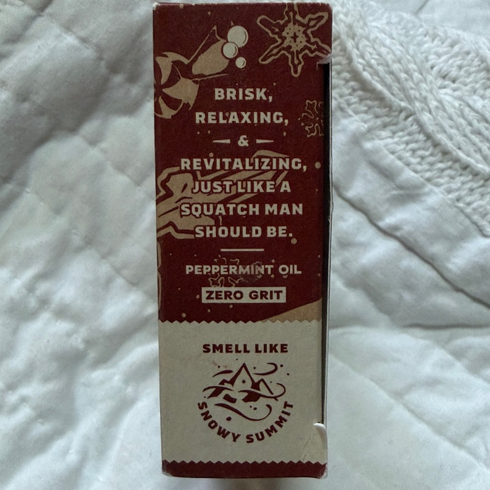 Dr. Squatch Frosty Peppermint Men's Natural Soap - Limited Edition - Picture 5 of 9